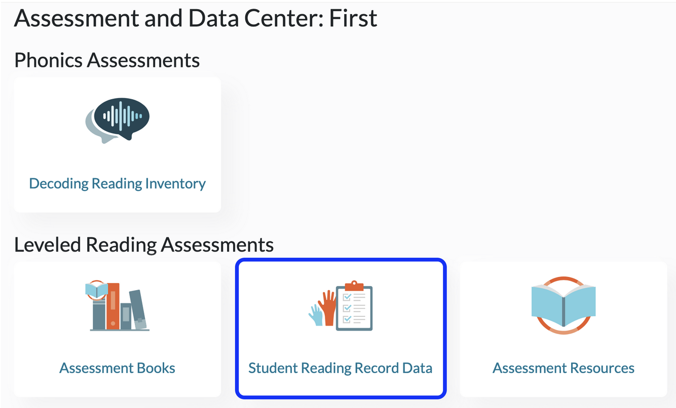 Student Reading Record Data