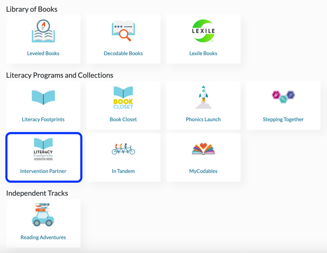 Bookshelf Dash - Intervention Partner INT
