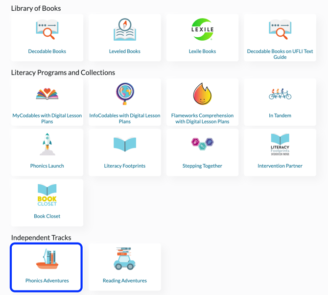 DR Bookshelf Dash - phonics adventures