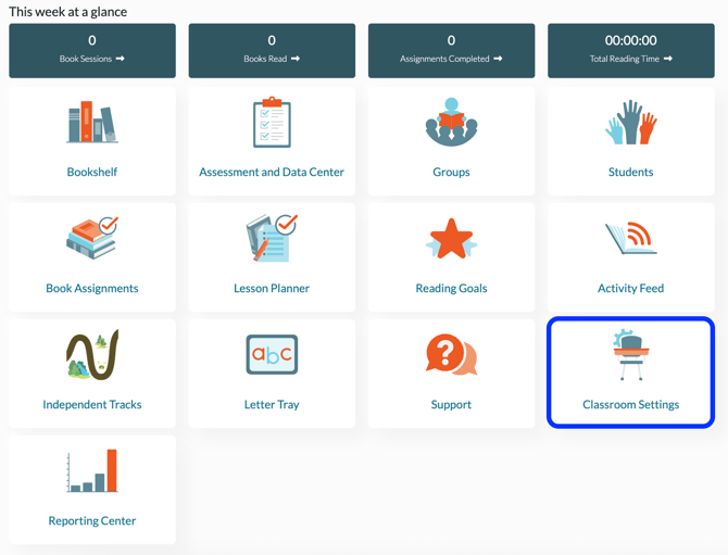 DR Dash - Classroom Settings