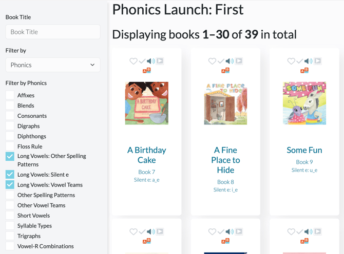 Phonics Bookshelf - Phonics